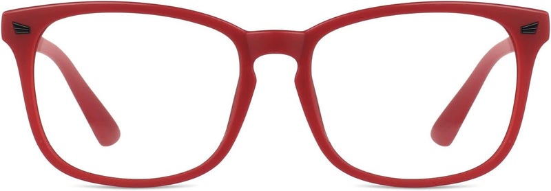 GQUEEN Fashion Glasses Non Prescription Fake Glasses for Women Men Clear Lens Square, 201582 - Image 1